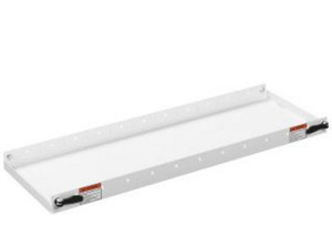 Weather Guard Van Storage Shelf | 42 Inch, 4 Divider, White Steel | Heavy Gauge, Lifetime Warranty