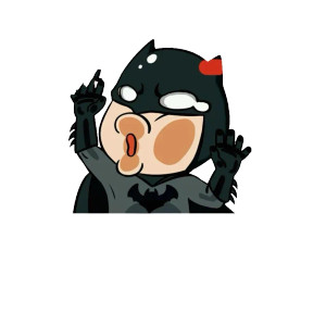 Batman Vinyl Car Decal Sticker – Waterproof & UV-Resistant (4.72" x 4.72")