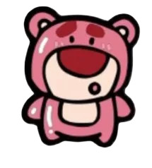 Lotso Vinyl Car Decal Sticker – Waterproof & UV-Resistant (2.36" x 2.36")