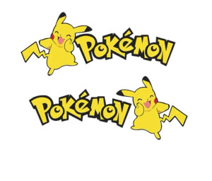 Pikachu Vinyl Car Decal Sticker – Waterproof & UV-Resistant (11.81" x 9.84")