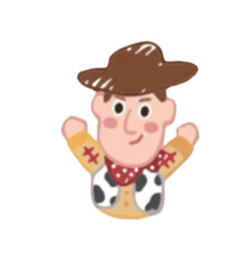 Toy Story Vinyl Car Decal Sticker – Waterproof & UV-Resistant (5.12" x 4.33")
