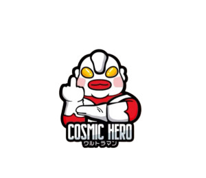 Ultraman Vinyl Car Decal Sticker – Waterproof & UV-Resistant (4.72" x 3.94")