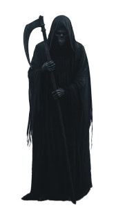 Grim Reaper Dark Scene Vinyl Car Decal Sticker – Waterproof & UV-Resistant 4.0"