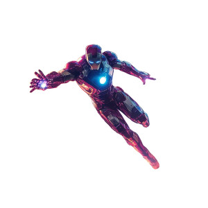Iron Man Digital Poster Vinyl Car Decal Sticker – Waterproof & UV-Resistant 4.0"