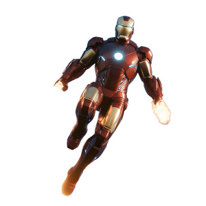 Iron Man Flying Blue Sky Vinyl Car Decal Sticker – Waterproof & UV-Resistant 4.0"
