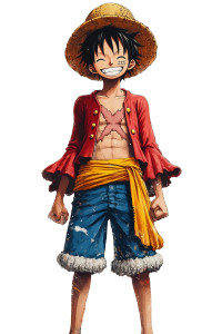 Luffy Smiling Straw Hat Vinyl Car Decal Sticker – Waterproof & UV-Resistant 4.0" Luffy Smiling Straw Hat Vinyl Car Decal Sticker – Waterproof & UV-Resistant 4.0"