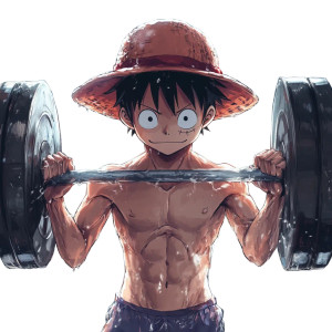 Luffy Weightlifting Vinyl Car Decal Sticker – Waterproof & UV-Resistant 4.0" Luffy Weightlifting Vinyl Car Decal Sticker – Waterproof & UV-Resistant 4.0"