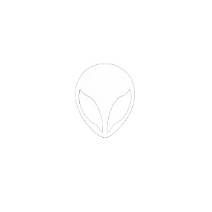 Alien Gym Logo Vinyl Car Decal Sticker – Waterproof & UV-Resistant 4.0"