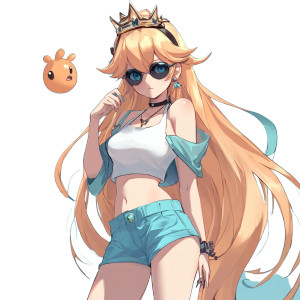 Anime Blonde Crown Sunglasses Vinyl Car Decal Sticker – Waterproof & UV-Resistant 4.0" Anime Blonde Crown Sunglasses Vinyl Car Decal Sticker – Waterproof & UV-Resistant 4.0"