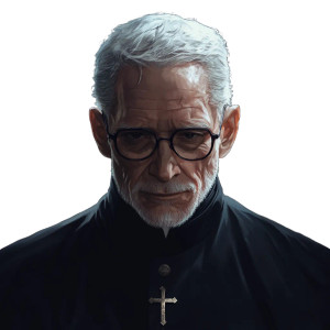 Anime Portrait Priest Vinyl Car Decal Sticker – Waterproof & UV-Resistant 4.0" Anime Portrait Priest Vinyl Car Decal Sticker – Waterproof & UV-Resistant 4.0"