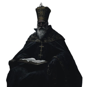 Bishop Dark Fantasy Realism Vinyl Car Decal Sticker – Waterproof & UV-Resistant 4.0" Bishop Dark Fantasy Realism Vinyl Car Decal Sticker – Waterproof & UV-Resistant 4.0"