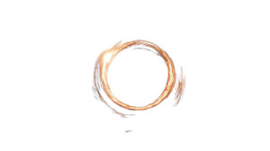 Black Hole Accretion Disk Vinyl Car Decal Sticker – Waterproof & UV-Resistant 7.14"