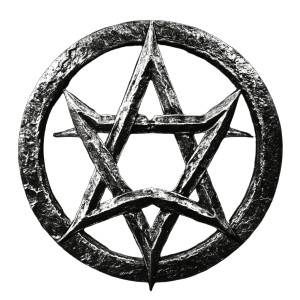 Black Satanic Symbol Vinyl Car Decal Sticker – Waterproof & UV-Resistant 4.0"