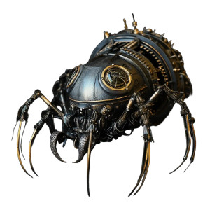 Dark Steampunk Spider Vinyl Car Decal Sticker – Waterproof & UV-Resistant 4.0" Dark Steampunk Spider Vinyl Car Decal Sticker – Waterproof & UV-Resistant 4.0"