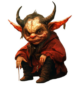 Devilish Halfling Vinyl Car Decal Sticker – Waterproof & UV-Resistant 4.0" Devilish Halfling Vinyl Car Decal Sticker – Waterproof & UV-Resistant 4.0"