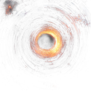 Digital Black Hole Vinyl Car Decal Sticker – Waterproof & UV-Resistant 4.0"