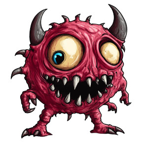 Doom Cacodemon Cute Drawing Vinyl Car Decal Sticker – Waterproof & UV-Resistant 4.0" Doom Cacodemon Cute Drawing Vinyl Car Decal Sticker – Waterproof & UV-Resistant 4.0"