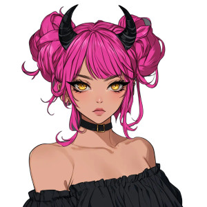 Female Vtuber Pink Hair Vinyl Car Decal Sticker – Waterproof & UV-Resistant 4.0" Female Vtuber Pink Hair Vinyl Car Decal Sticker – Waterproof & UV-Resistant 4.0"