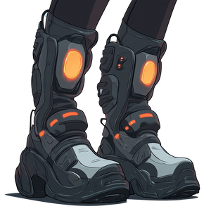 Futuristic Anime Boots Vinyl Car Decal Sticker – Waterproof & UV-Resistant 4.0" Futuristic Anime Boots Vinyl Car Decal Sticker – Waterproof & UV-Resistant 4.0"
