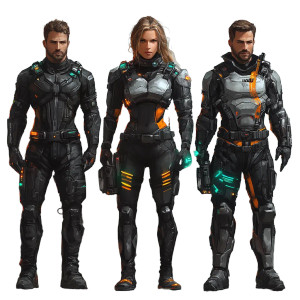 Futuristic Game Characters Vinyl Car Decal Sticker – Waterproof & UV-Resistant 4.0" Futuristic Game Characters Vinyl Car Decal Sticker – Waterproof & UV-Resistant 4.0"