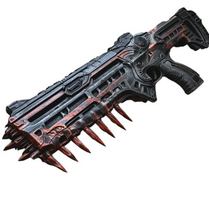 Gears Halo Spiked Lancer Vinyl Car Decal Sticker – Waterproof & UV-Resistant 4.0"