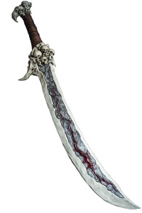 Kroxa Bone Blade Vinyl Car Decal Sticker – Waterproof & UV-Resistant 4.0"