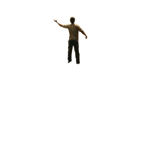 Man Above Demons Vinyl Car Decal Sticker – Waterproof & UV-Resistant 4.0"