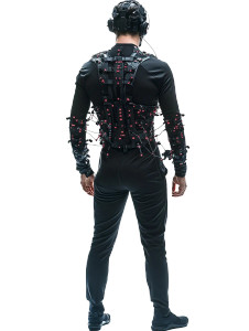Motion Capture Suit Back Vinyl Car Decal Sticker – Waterproof & UV-Resistant 4.11"