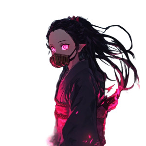 Nezuko Demon Protect Tanjiro Vinyl Car Decal Sticker – Waterproof & UV-Resistant 4.0"