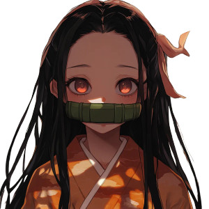 Nezuko V6 1 Vinyl Car Decal Sticker – Waterproof & UV-Resistant 4.0"