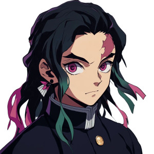 Original Character Kimetsu Yaiba Vinyl Car Decal Sticker – Waterproof & UV-Resistant 4.0"