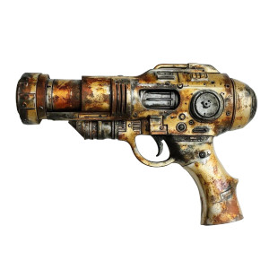 Scrap Metal Raygun Vinyl Car Decal Sticker – Waterproof & UV-Resistant 4.0" Scrap Metal Raygun Vinyl Car Decal Sticker – Waterproof & UV-Resistant 4.0"