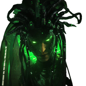 Shodan System Shock Pfp Vinyl Car Decal Sticker – Waterproof & UV-Resistant 4.0"