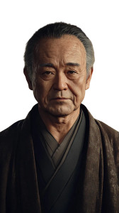 Showa Period Man Vinyl Car Decal Sticker – Waterproof & UV-Resistant 4.85"