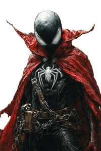 Spiderman Spawn Mcfarlane Vinyl Car Decal Sticker – Waterproof & UV-Resistant 4.0"