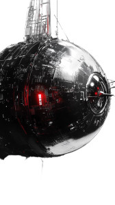 Sputnik 2 Spaceship Hyper Realistic Vinyl Car Decal Sticker – Waterproof & UV-Resistant 4.0"