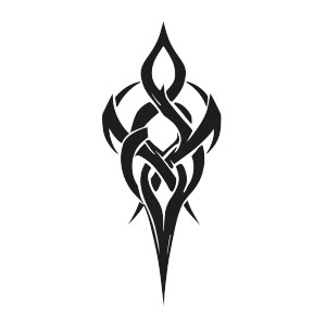 Strength Magical Symbol Vinyl Car Decal Sticker – Waterproof & UV-Resistant 4.0"