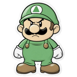 Super Mario Bullet Bill Vinyl Car Decal Sticker – Waterproof & UV-Resistant 4.0"