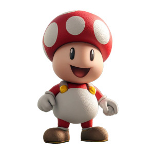 Super Mario Toad Disney Vinyl Car Decal Sticker – Waterproof & UV-Resistant 4.0" Super Mario Toad Disney Vinyl Car Decal Sticker – Waterproof & UV-Resistant 4.0"