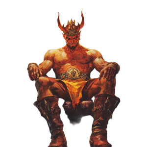 Teifling Bardic King Hell Vinyl Car Decal Sticker – Waterproof & UV-Resistant 4.0" Teifling Bardic King Hell Vinyl Car Decal Sticker – Waterproof & UV-Resistant 4.0"