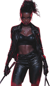 Vampire Girl Fight Urban Vinyl Car Decal Sticker – Waterproof & UV-Resistant 4.0"