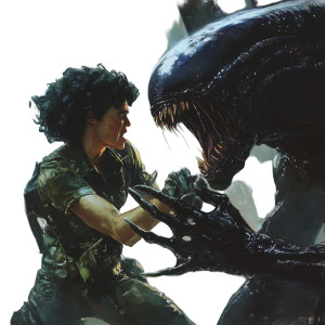 Xenomorph Vs Ripley Vinyl Car Decal Sticker – Waterproof & UV-Resistant 4.0" Xenomorph Vs Ripley Vinyl Car Decal Sticker – Waterproof & UV-Resistant 4.0"