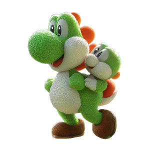 Yoshi Baby Cinematic Pixel Vinyl Car Decal Sticker – Waterproof & UV-Resistant 4.0"
