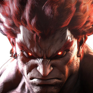 Akuma Dark Face Vinyl Car Decal Sticker – Waterproof & UV-Resistant 4.0"