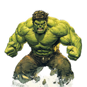 Angry Hulk Destruction Vinyl Car Decal Sticker – Waterproof & UV-Resistant 4.0"