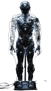 Bio Mech Human Sci Fi Lab Vinyl Car Decal Sticker – Waterproof & UV-Resistant 4.85"