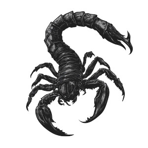 Black Grey Scorpion Illustrative Vinyl Car Decal Sticker – Waterproof & UV-Resistant 4.0" Black Grey Scorpion Illustrative Vinyl Car Decal Sticker – Waterproof & UV-Resistant 4.0"