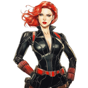 Black Widow Sketch Vinyl Car Decal Sticker – Waterproof & UV-Resistant 4.0" Black Widow Sketch Vinyl Car Decal Sticker – Waterproof & UV-Resistant 4.0"