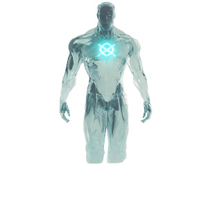 Crystalline Humanoid Water Vinyl Car Decal Sticker – Waterproof & UV-Resistant 4.0" Crystalline Humanoid Water Vinyl Car Decal Sticker – Waterproof & UV-Resistant 4.0"