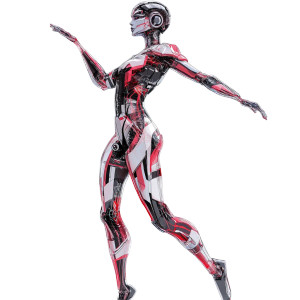 Cybernetic Woman Dynamic Postures Vinyl Car Decal Sticker – Waterproof & UV-Resistant 4.0" Cybernetic Woman Dynamic Postures Vinyl Car Decal Sticker – Waterproof & UV-Resistant 4.0"